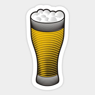 Beer Pint Sticker